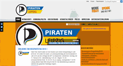 Desktop Screenshot of piraten-leipzig.de